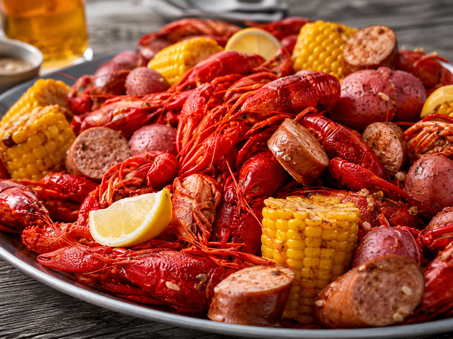 Weekend crawfish boil event